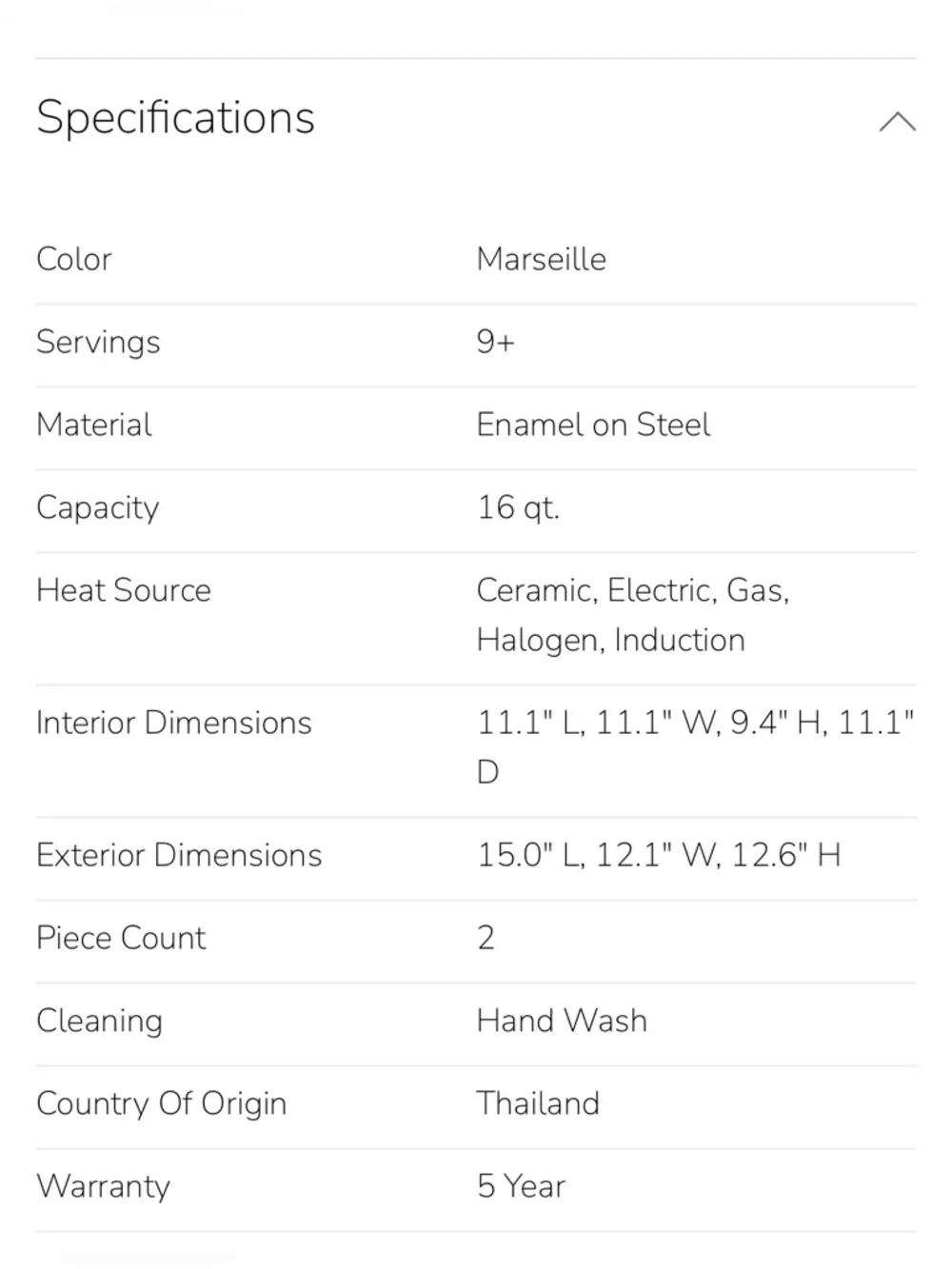 Le Creuset Stockpot in Marseille (Blue)| 16 quart - Picture 8 of 9